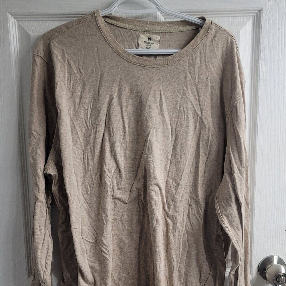#19 Brown Wind River Long Sleeve Shirt XL
